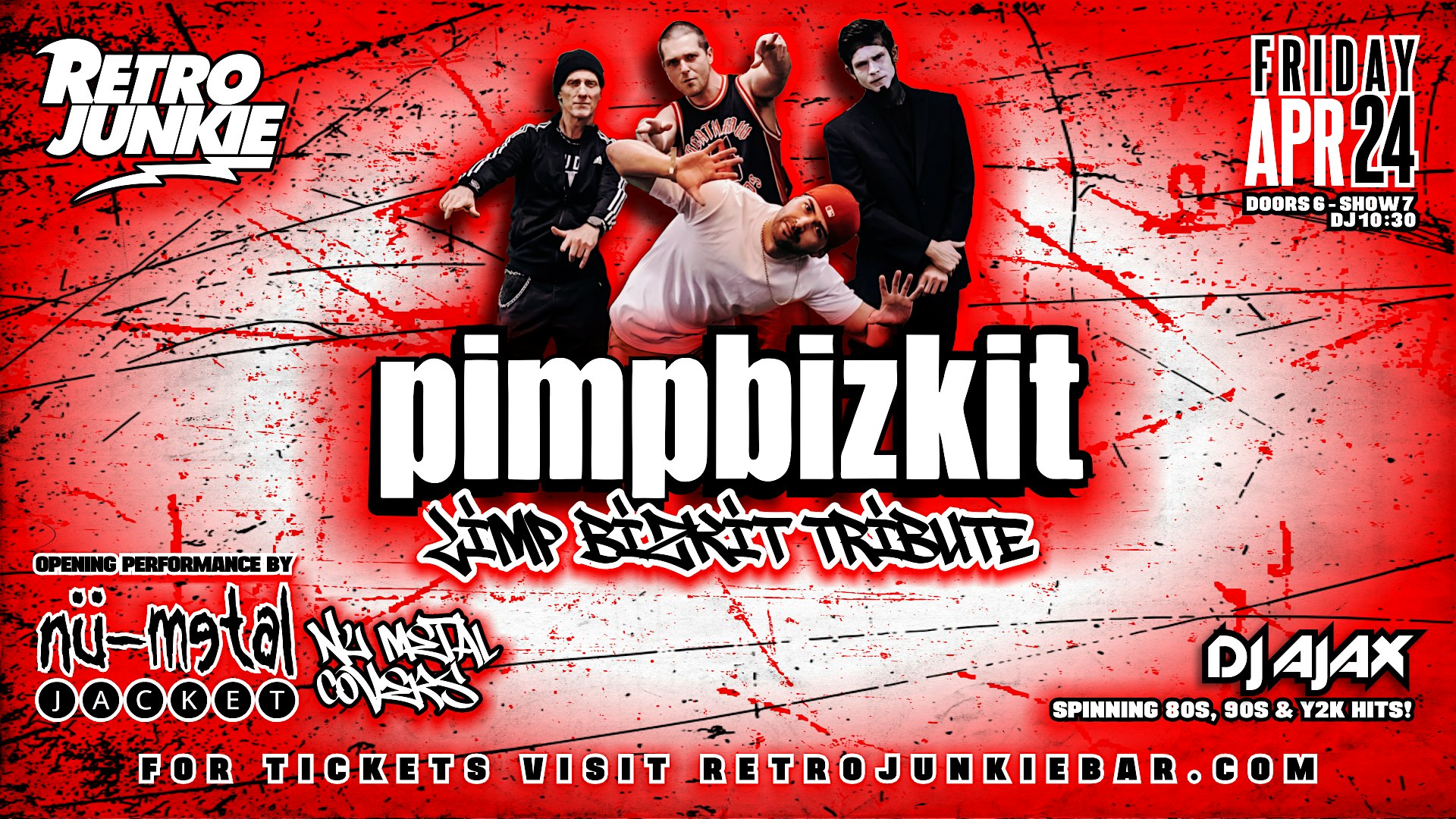 PIMPBIZKIT (Limp Bizkit Tribute) + NU METAL JACKET (Nu Metal Covers)