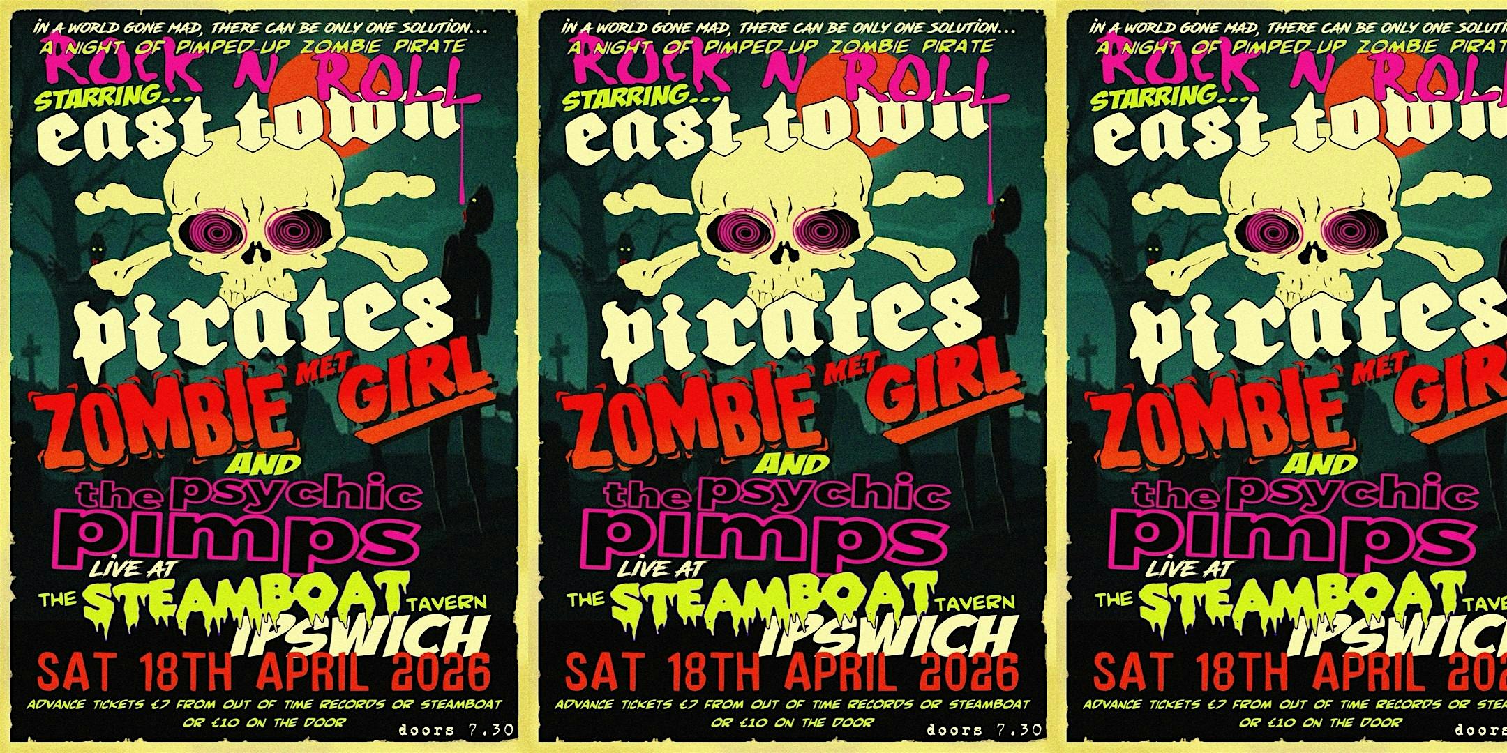 Pimped-Up Zombie Pirate Rock N Roll