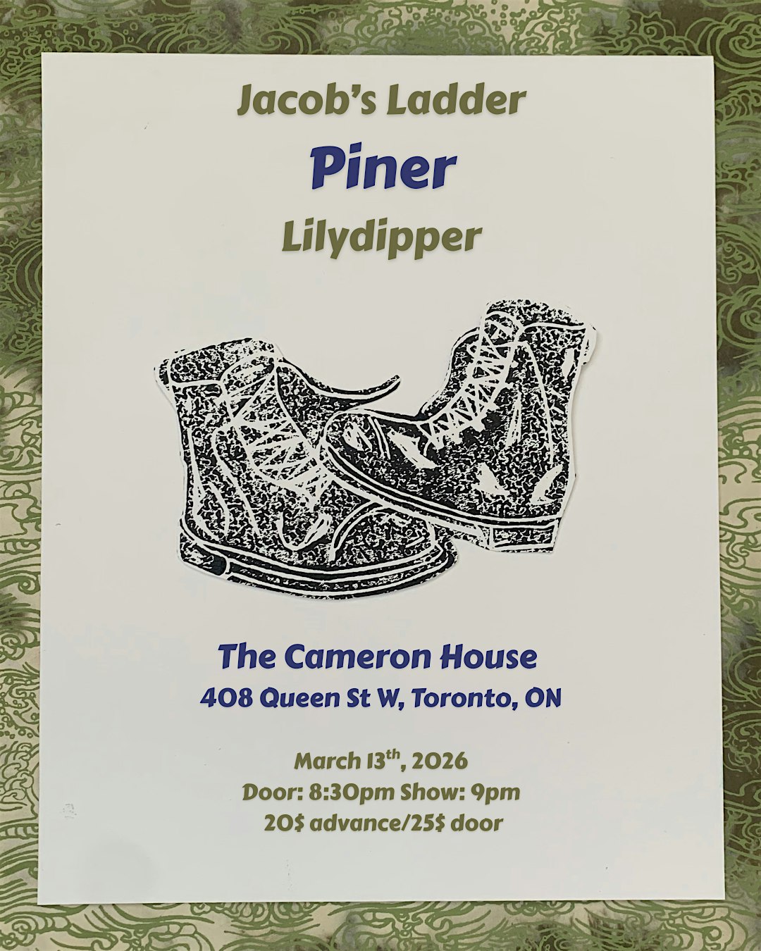 Piner, Jacob's Ladder and Lilydipper