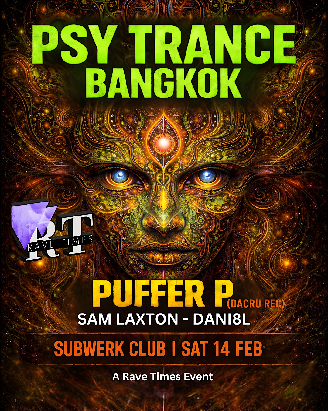 Psy Trance w/ Puffer P (Dacru Rec) | SUBWERK Club
