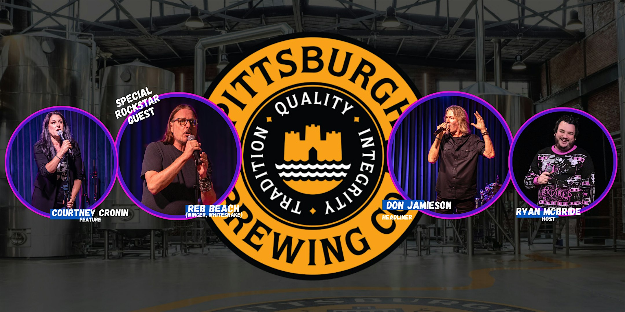 Punchlines & Backlines with SPECIAL GUEST  Reb Beach & Don Jamieson