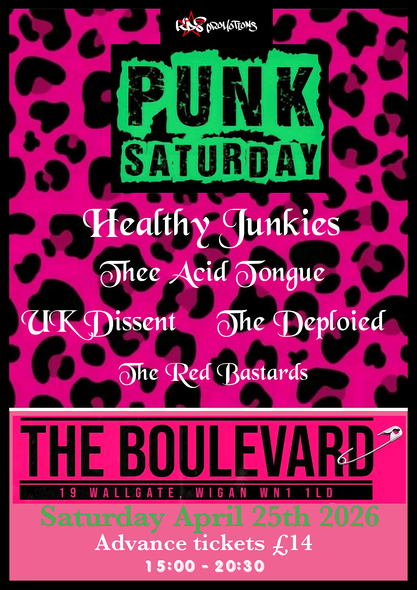 Punk Saturday - Healthy Junkies