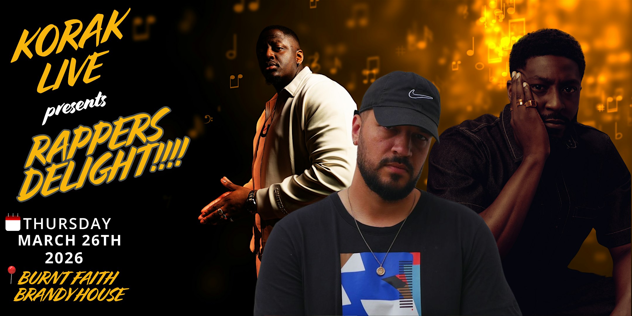 Rappers Delight!!! - Korak Live Music Events