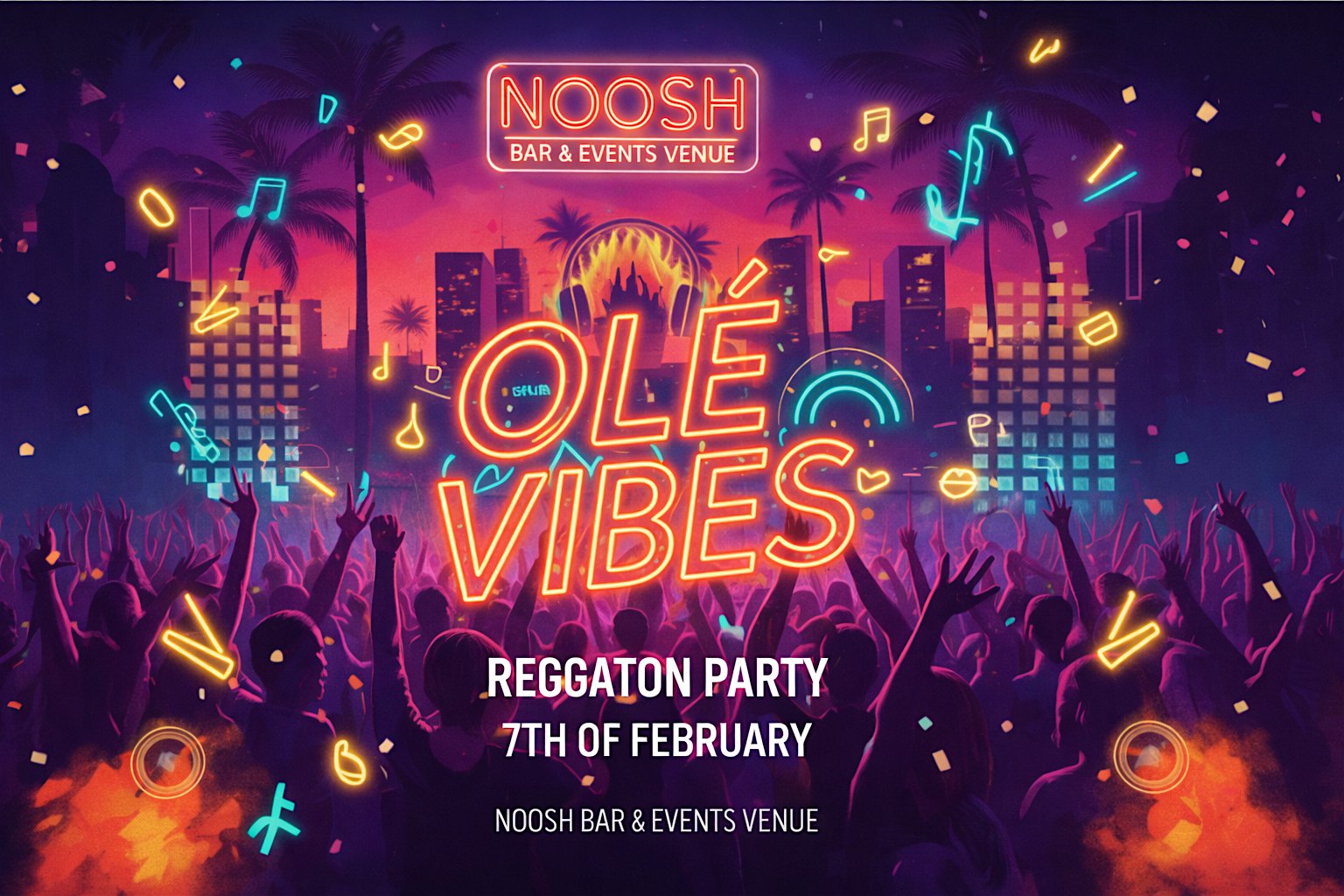 Reggeaton Party . OLE VIBES.