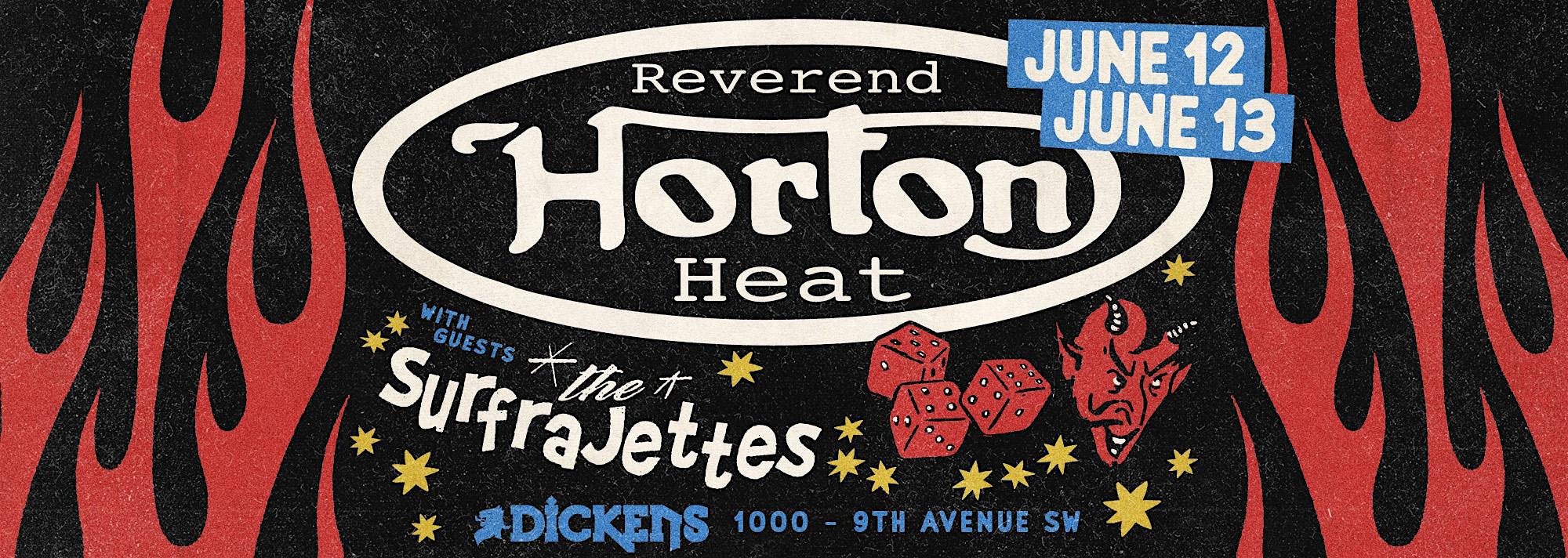 Reverend Horton Heat with The Surfrajettes (SATURDAY SHOW)