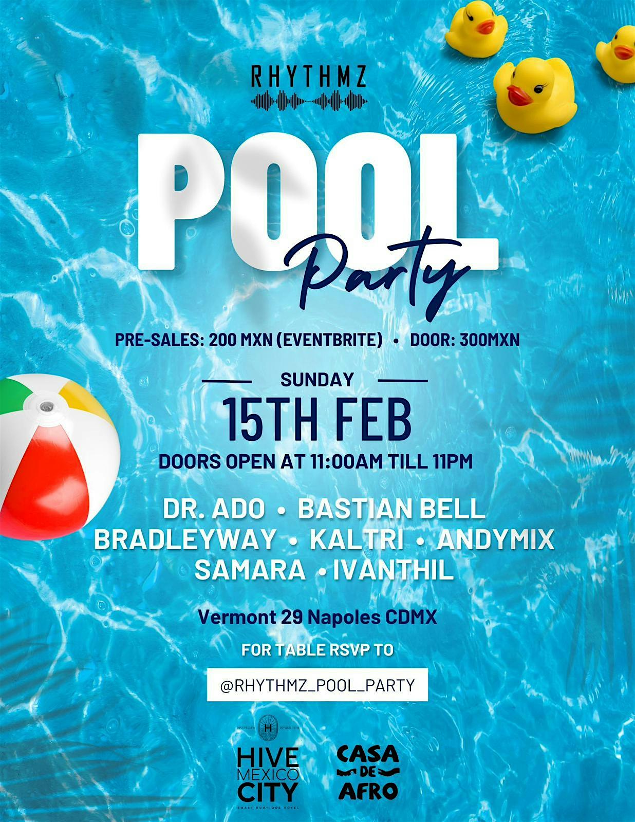 Rhythmz Pool Party