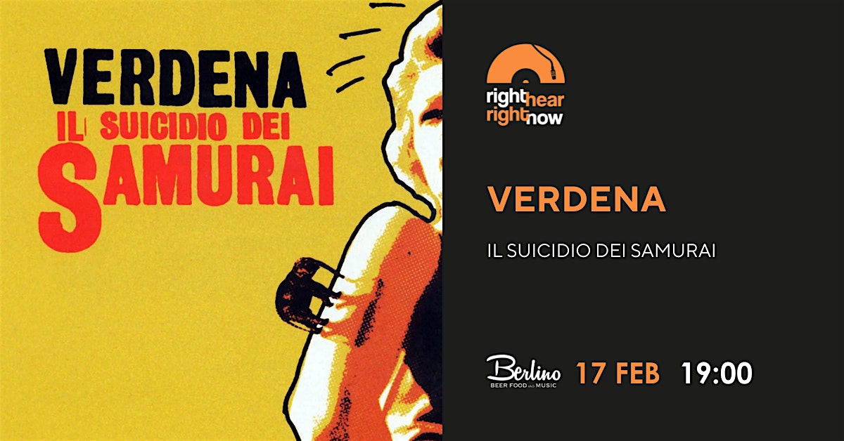 Right Hear / Right Now - Verdena