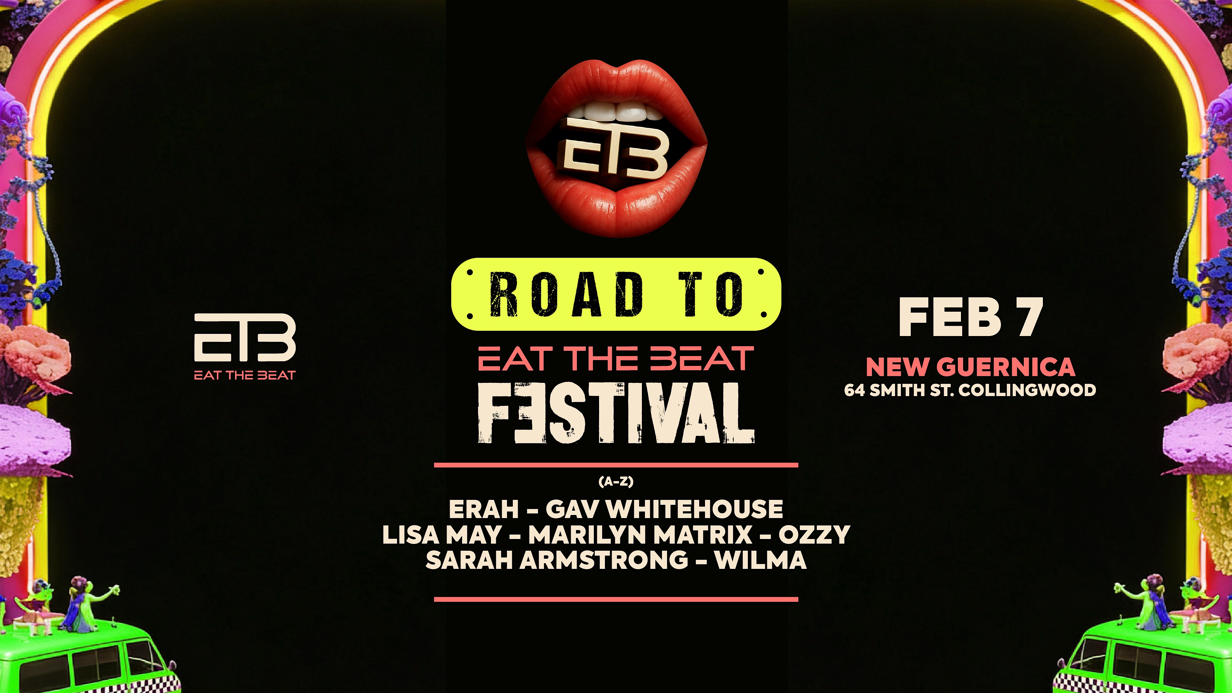 ROAD TO EAT THE BEAT FESTIVAL 2026 - LAUNCH PARTY