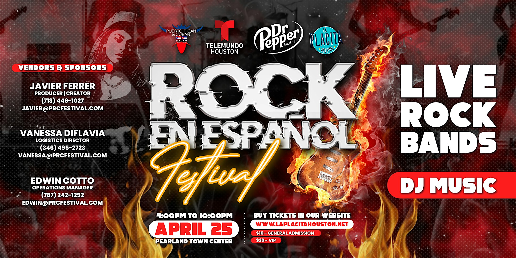 Rock en Español Festival – Live Bands & DJ Music