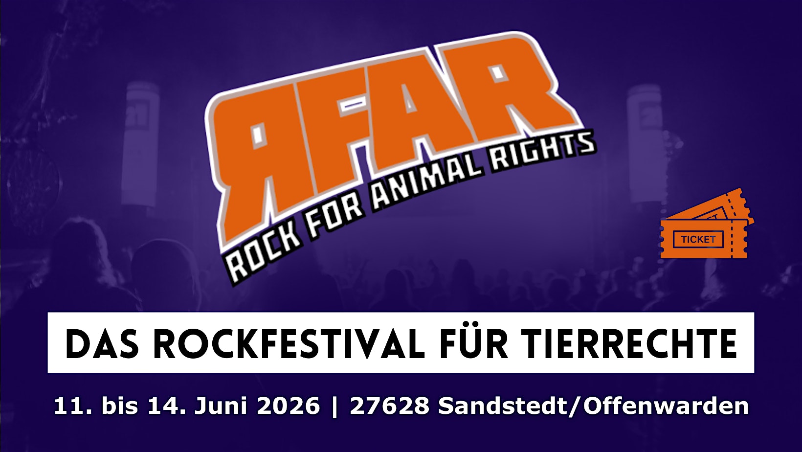 Rock For Animal Rights Festival 2026