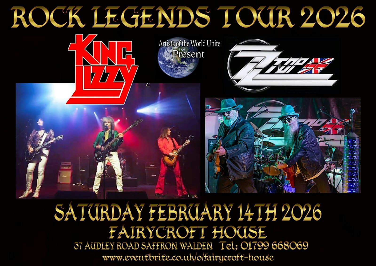 Rock Legend Show - King Lizzy & ZZ Top UK