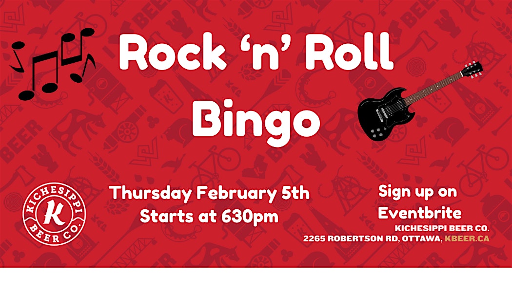 Rock N Roll Bingo