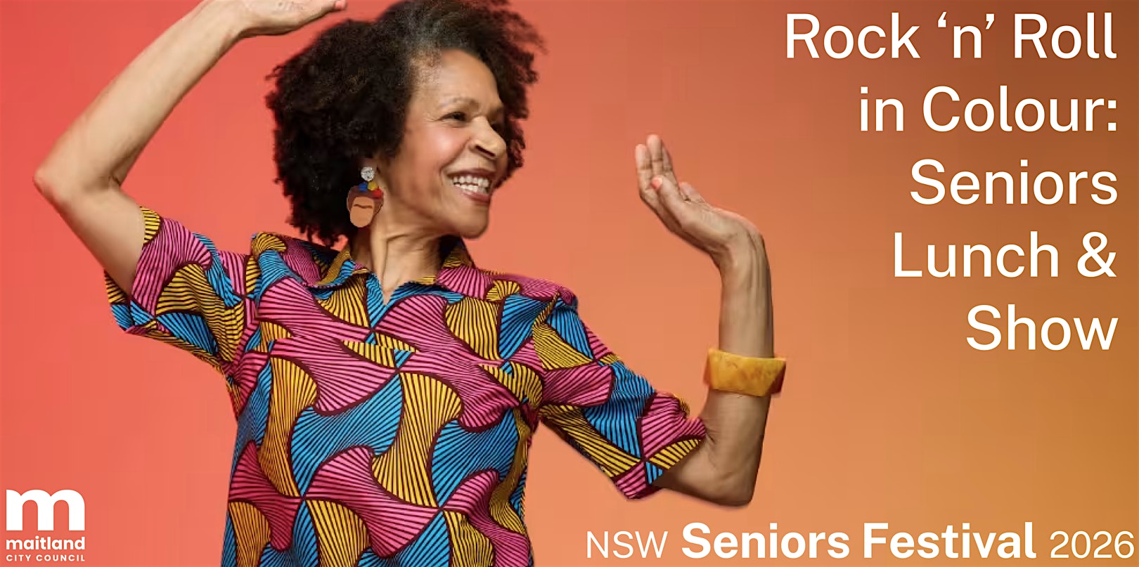Rock ’n’ Roll in Colour: Seniors Lunch & Show