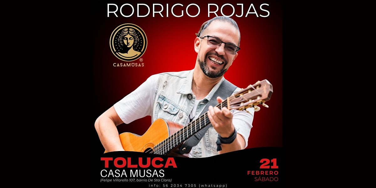 RODRIGO ROJAS | Gira 2026