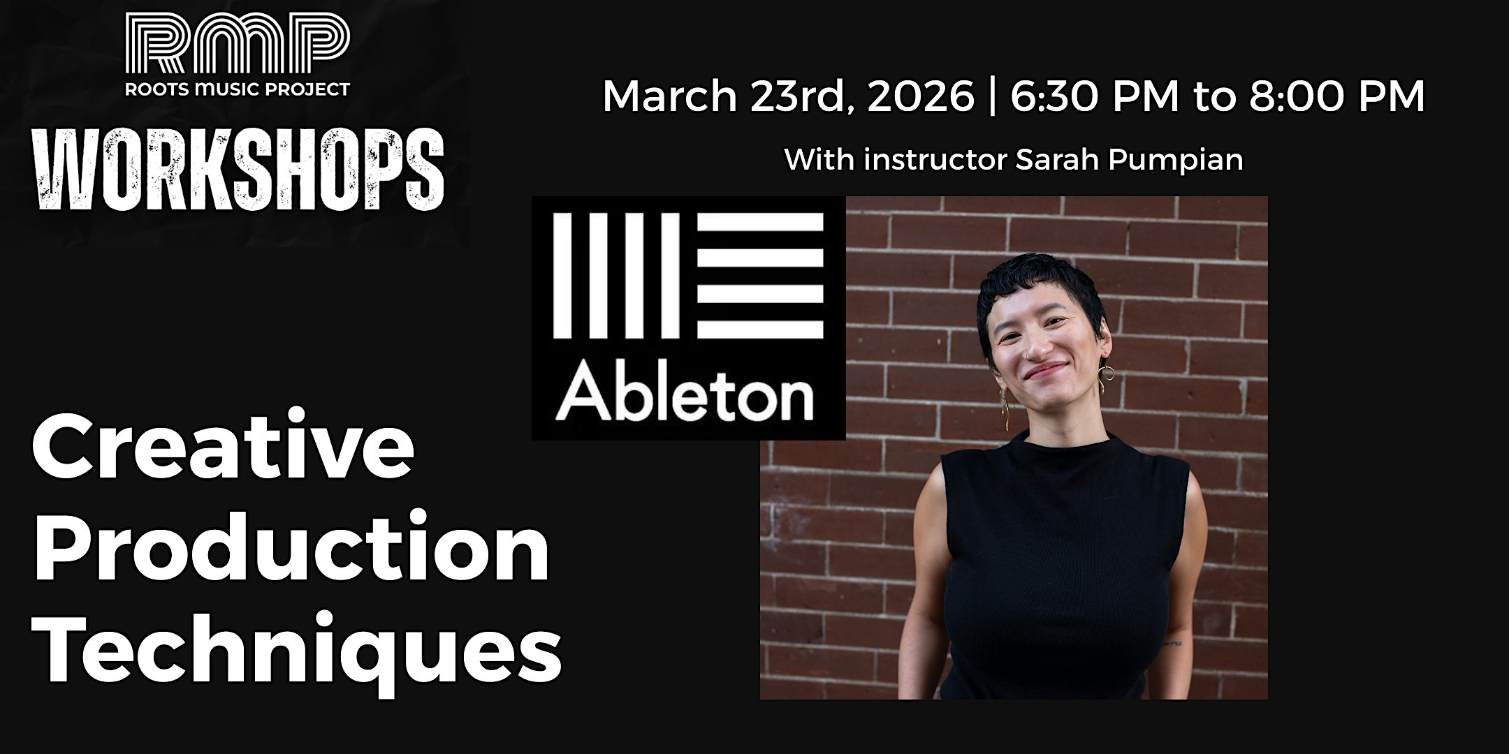 Roots Music Project Workshop: Creative Production Techniques