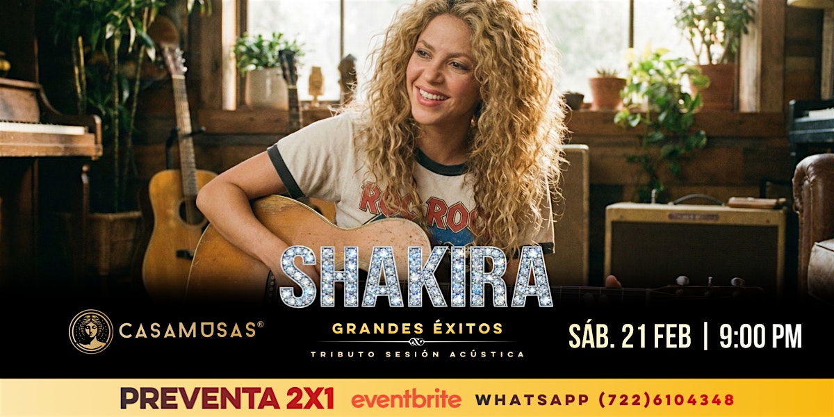 SHAKIRA · Grandes Éxitos · Tributo Sesión Acústica