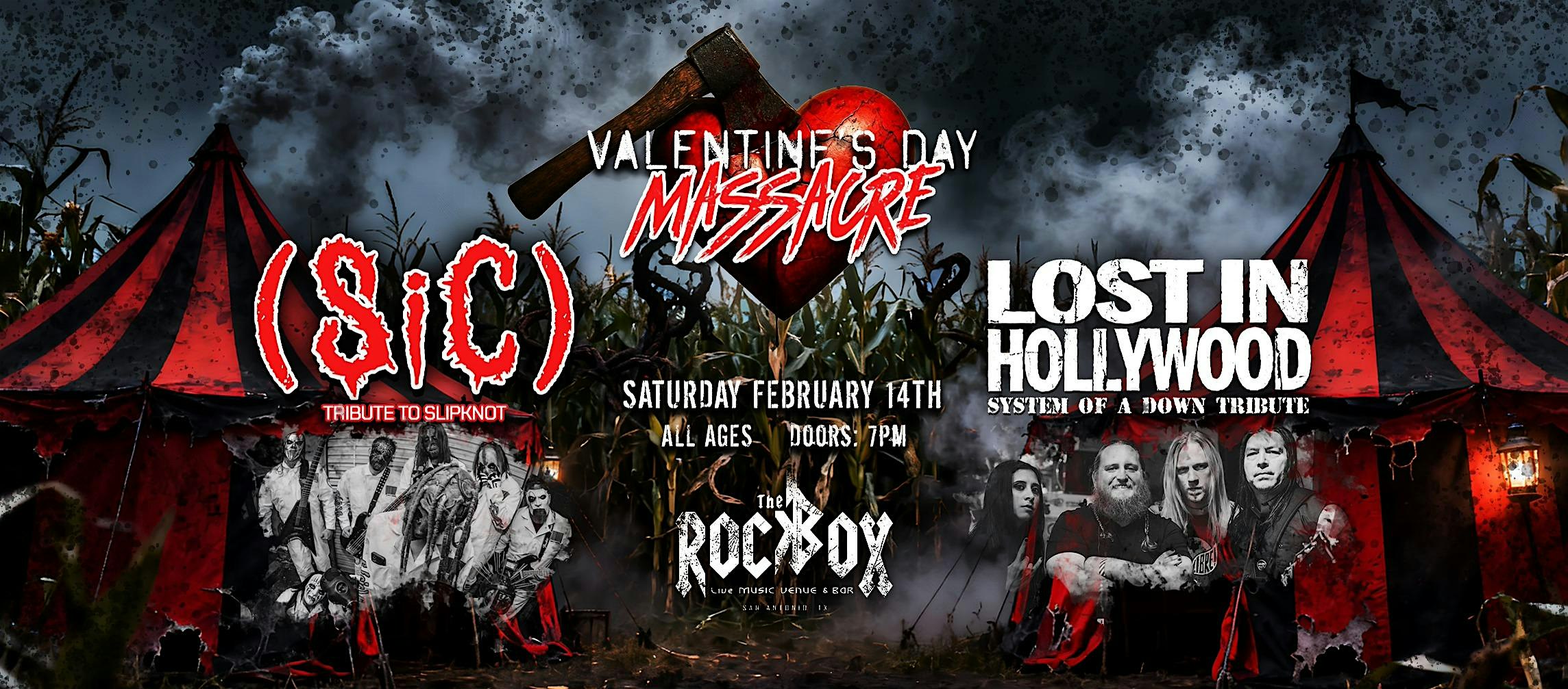 (SiC) Tribute 2 Slipknot & Lost in Hollywood – A System of a Down Tribute