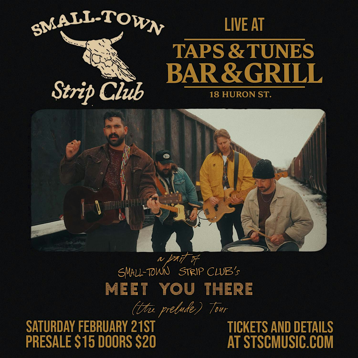 Small-Town Strip Club LIVE at Taps & Tunes in Collingwood