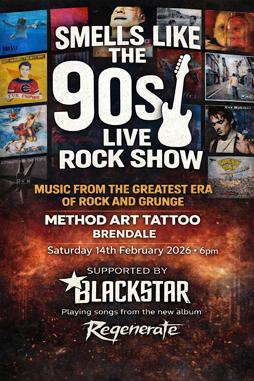 Smells Like the 90's Live Rock Show @Method Brendale