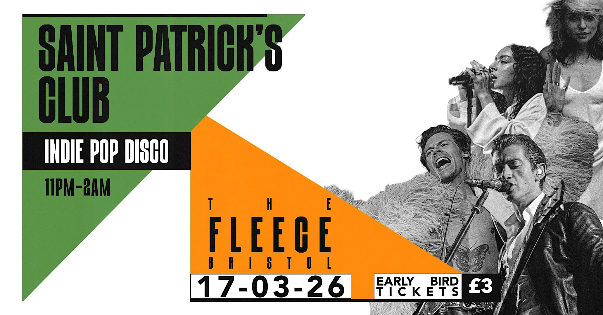 ST PATRICK'S CLUB - Indie Pop Disco