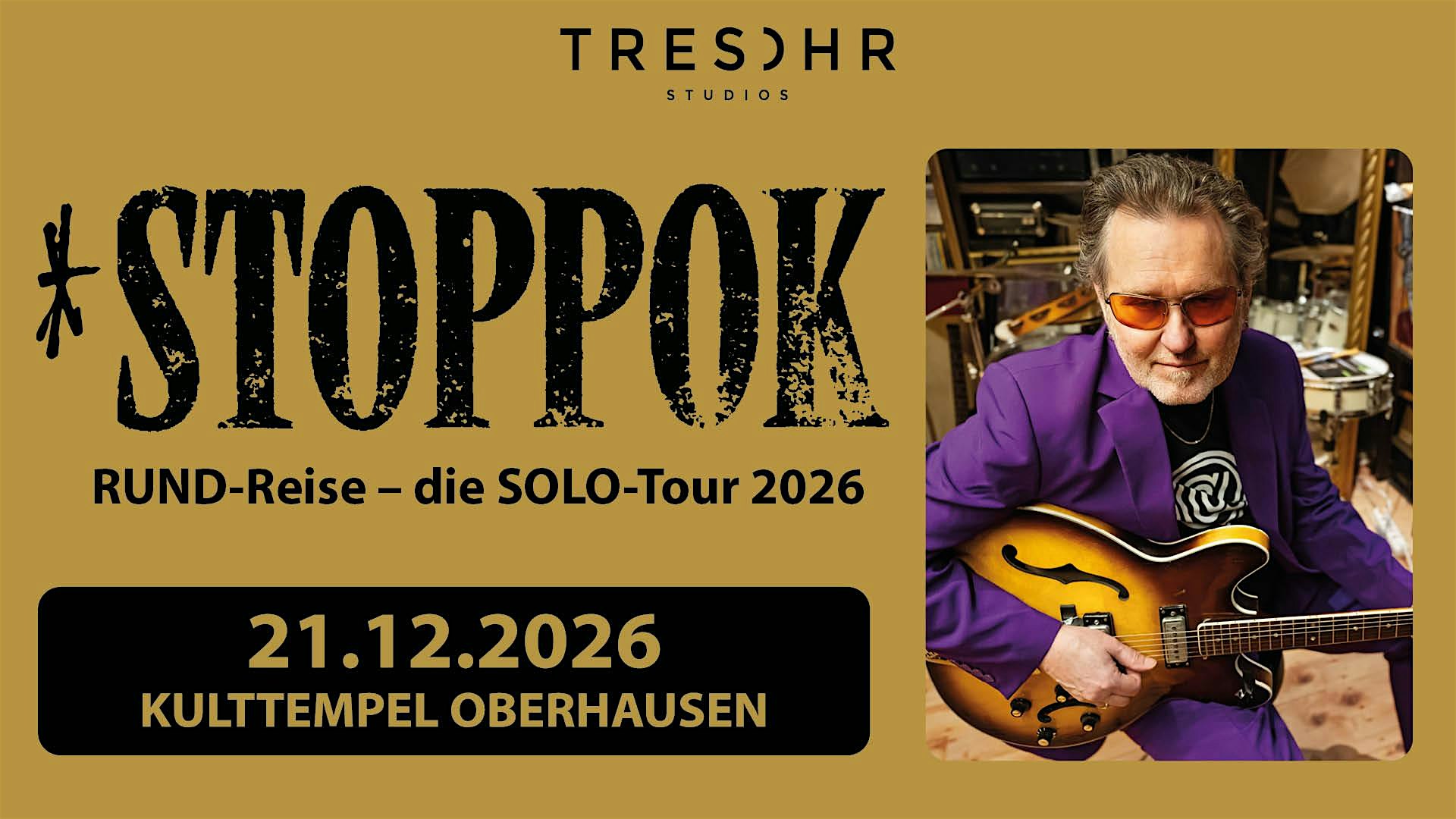 Stoppok RUND-Reise - Die Solo-Tour 2026