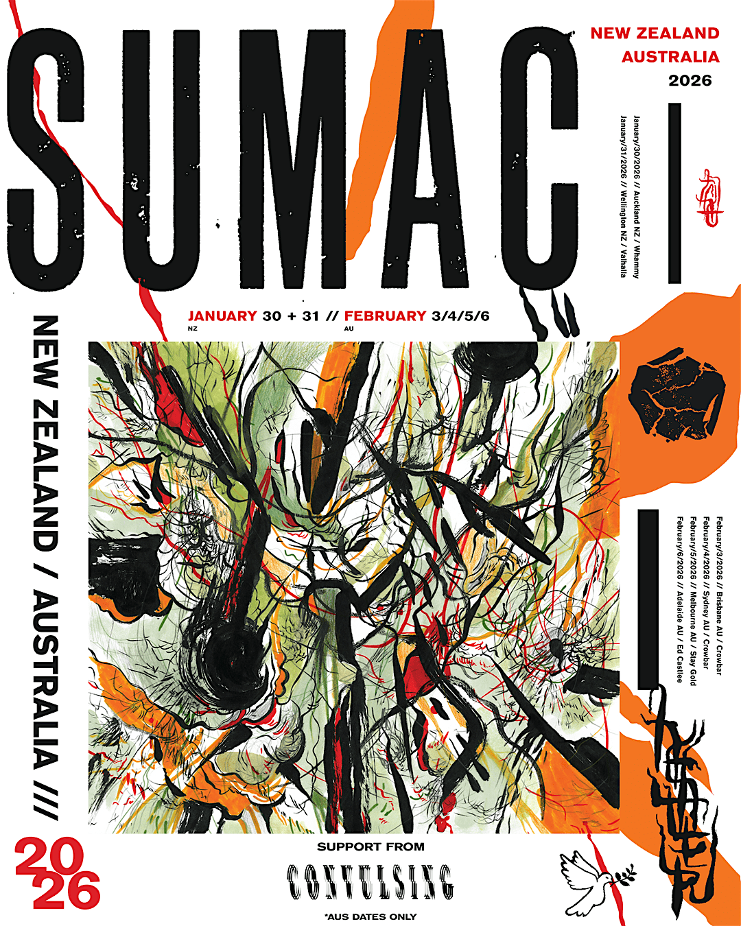 Sumac First Ever Australian Tour
