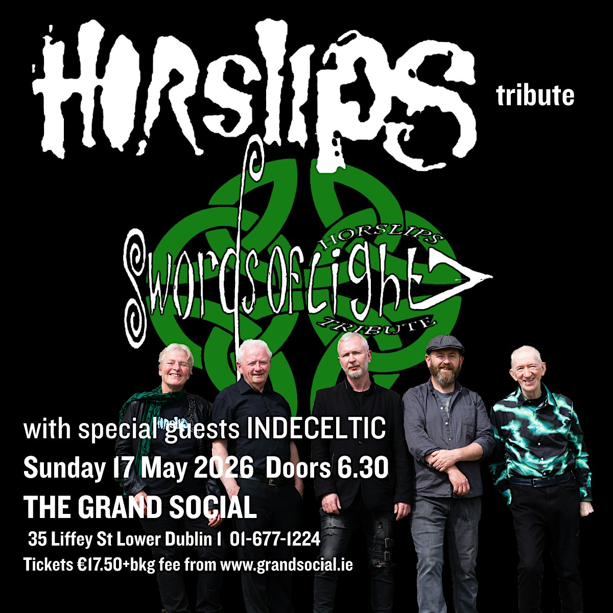 Swords of Light - Horslips Tribute + special guests INDECELTIC