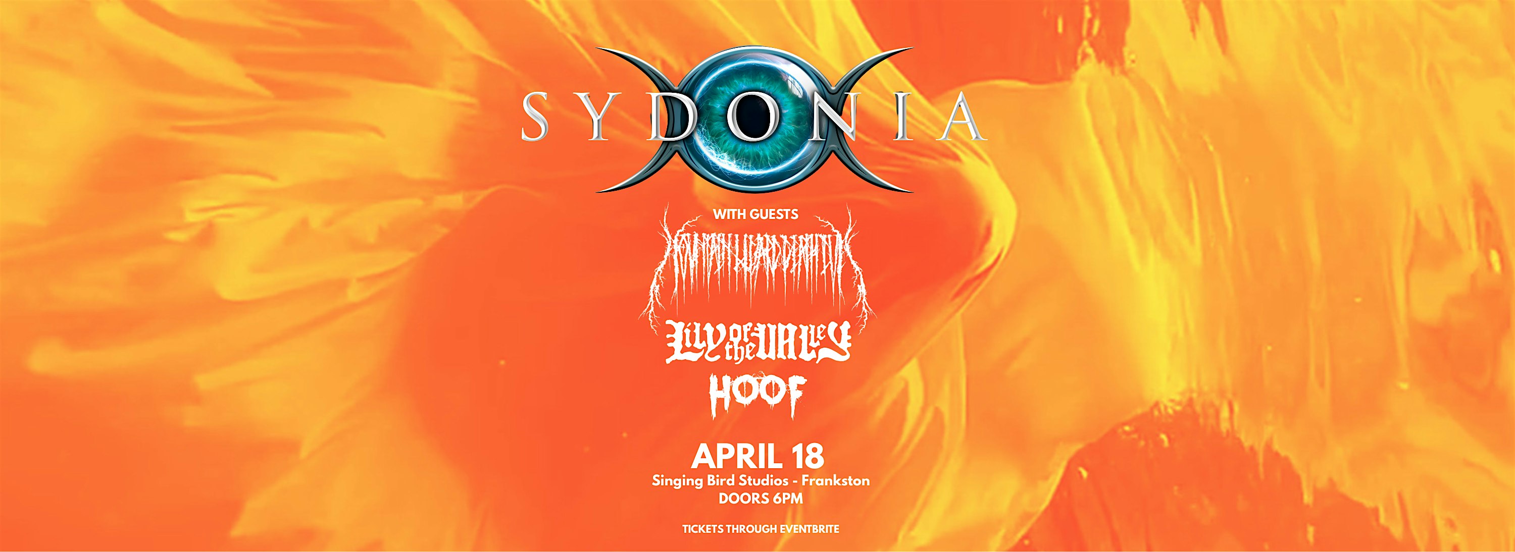 SYDONIA w/ MOUNTAIN WIZARD DEATH CULT, LILLY OF THE VALLEY + HOOF