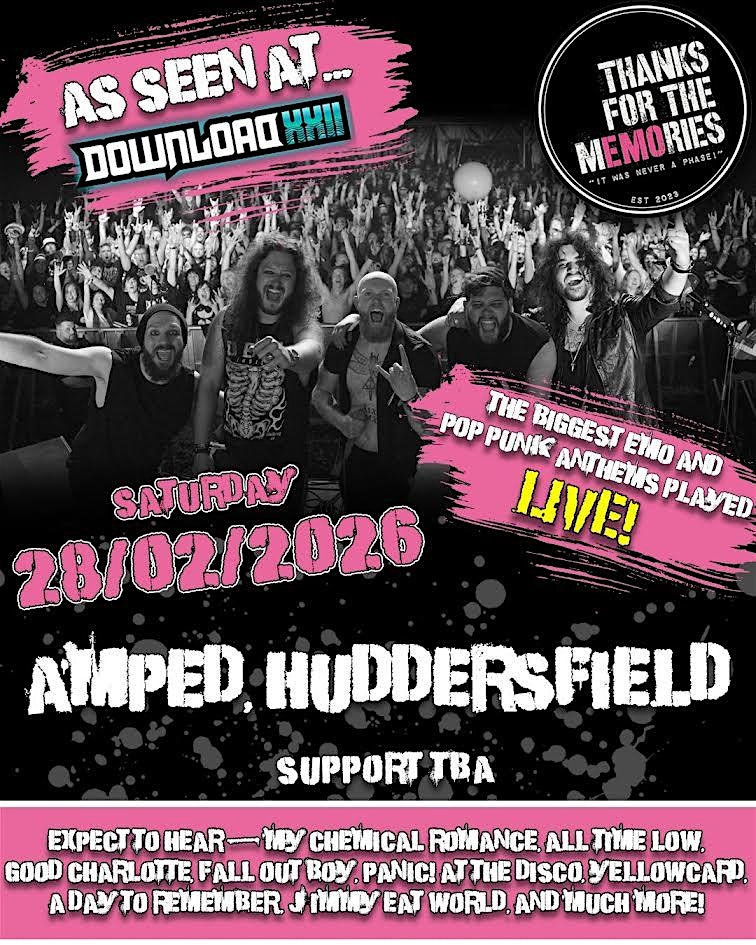 Thanks for the Memories  LIVE BAND,  EMO ANTHEMS