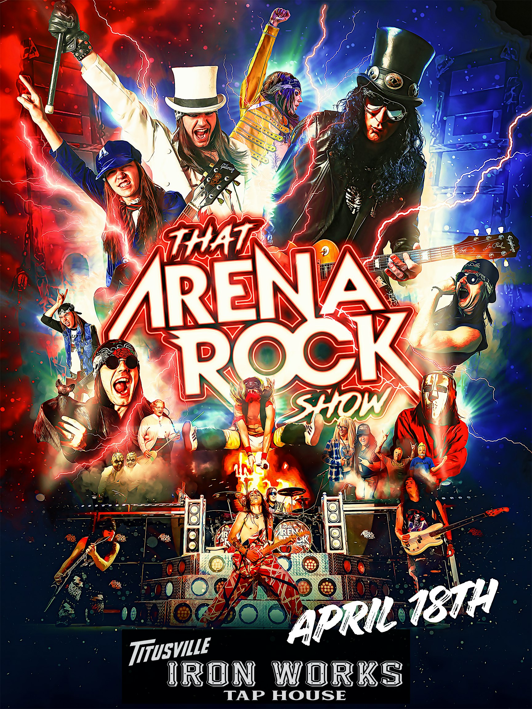 That Arena Rock Show Returns to Titusville Iron Works April 18, 2026