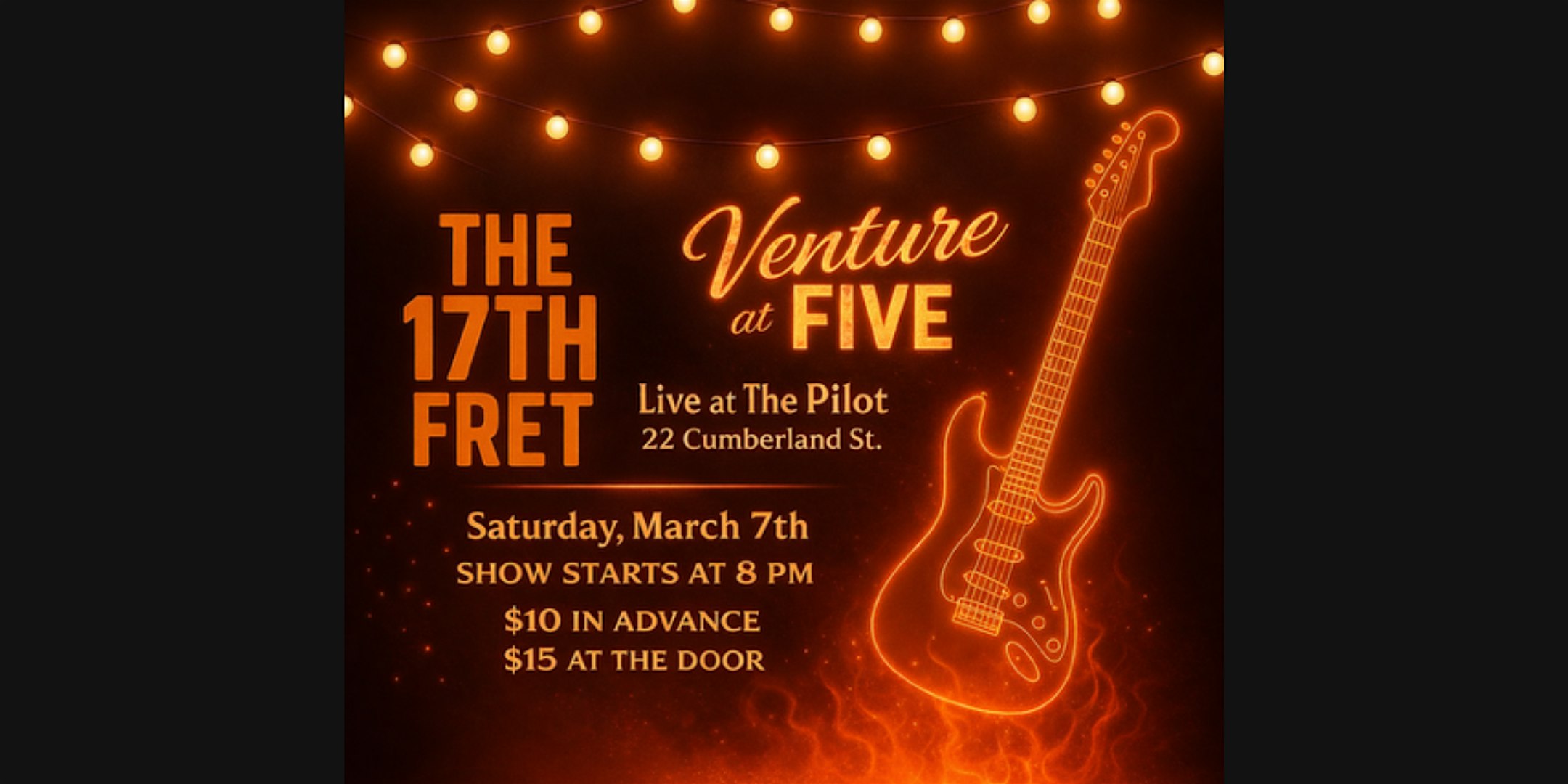 The 17th Fret & Venture At Five