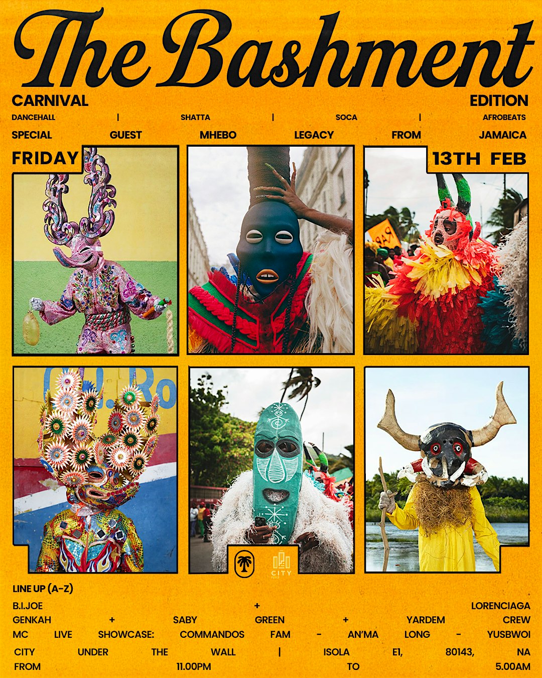 THE BASHMENT — YARD: Your Authentic Riddim Destination