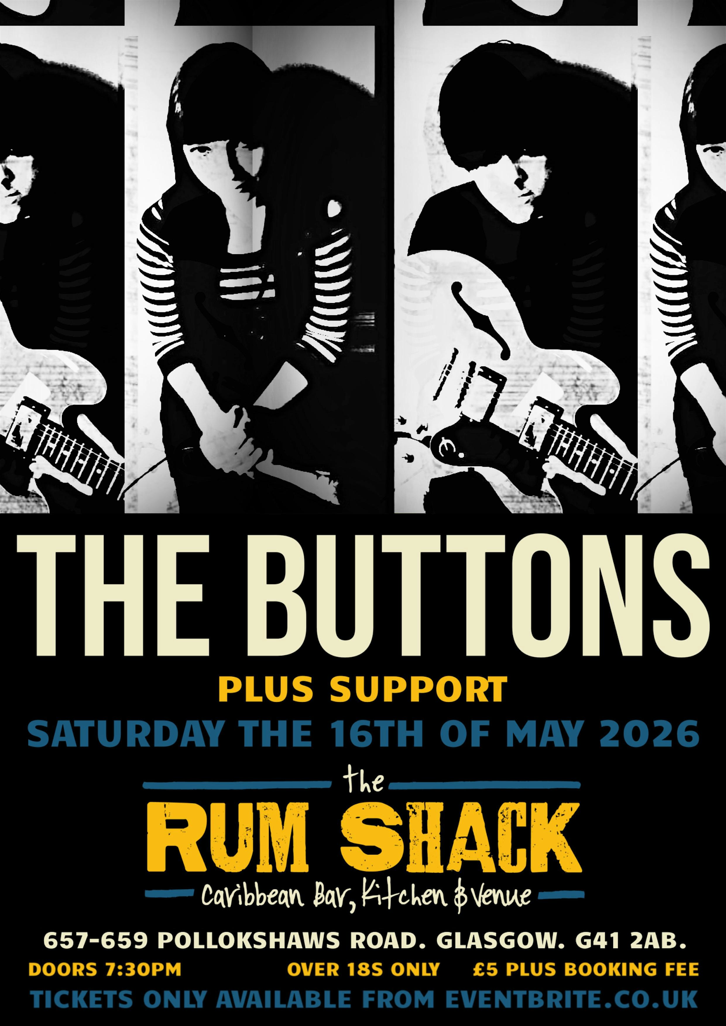 The Buttons - Live - The Rum Shack - Glasgow
