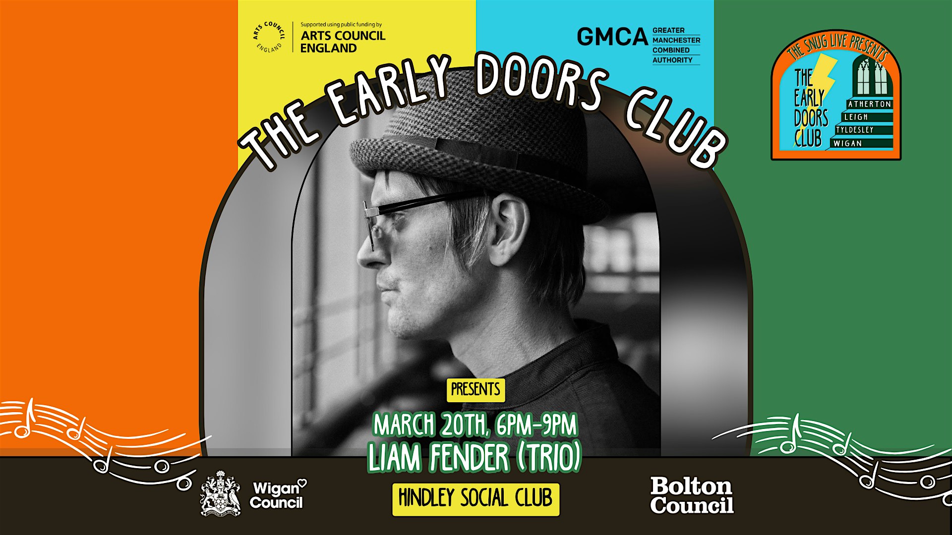 The Early Doors Club - The Snug w/ Liam Fender