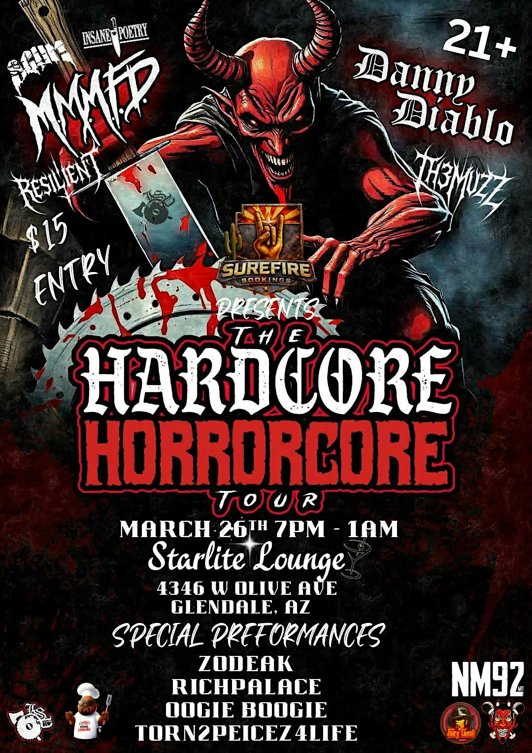 The Hardcore Horrorcore Tour - Glendale, AZ