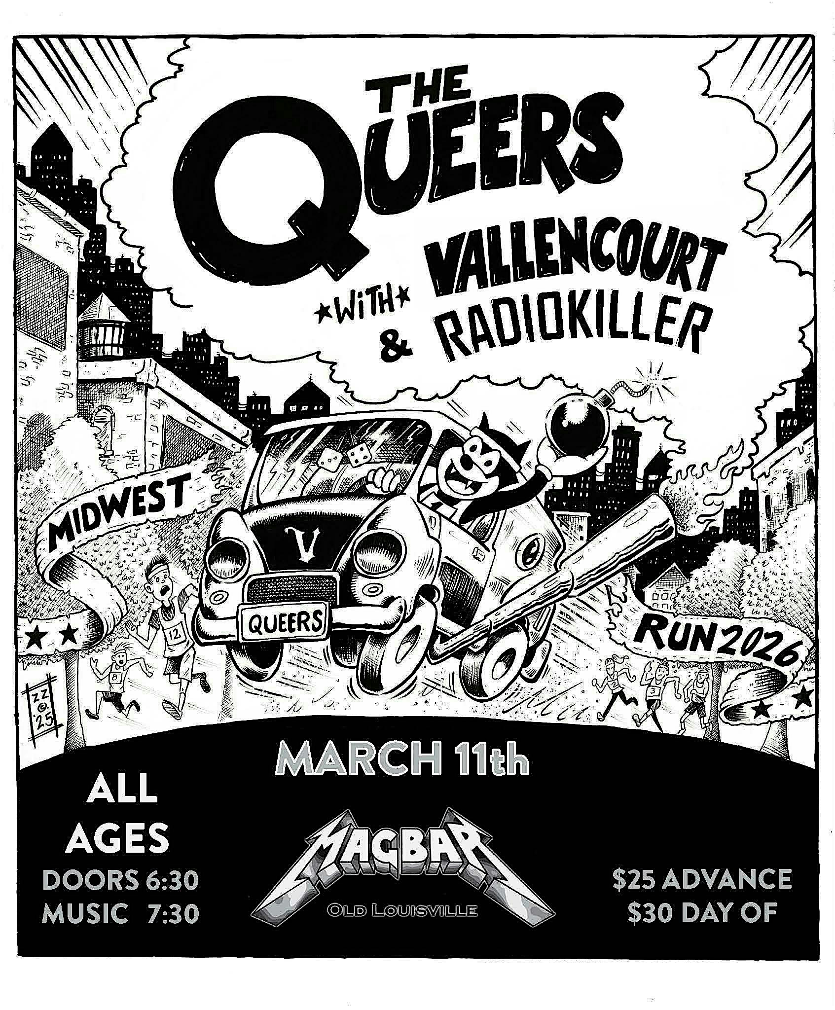The Queers with Vallencourt and Radiokiller