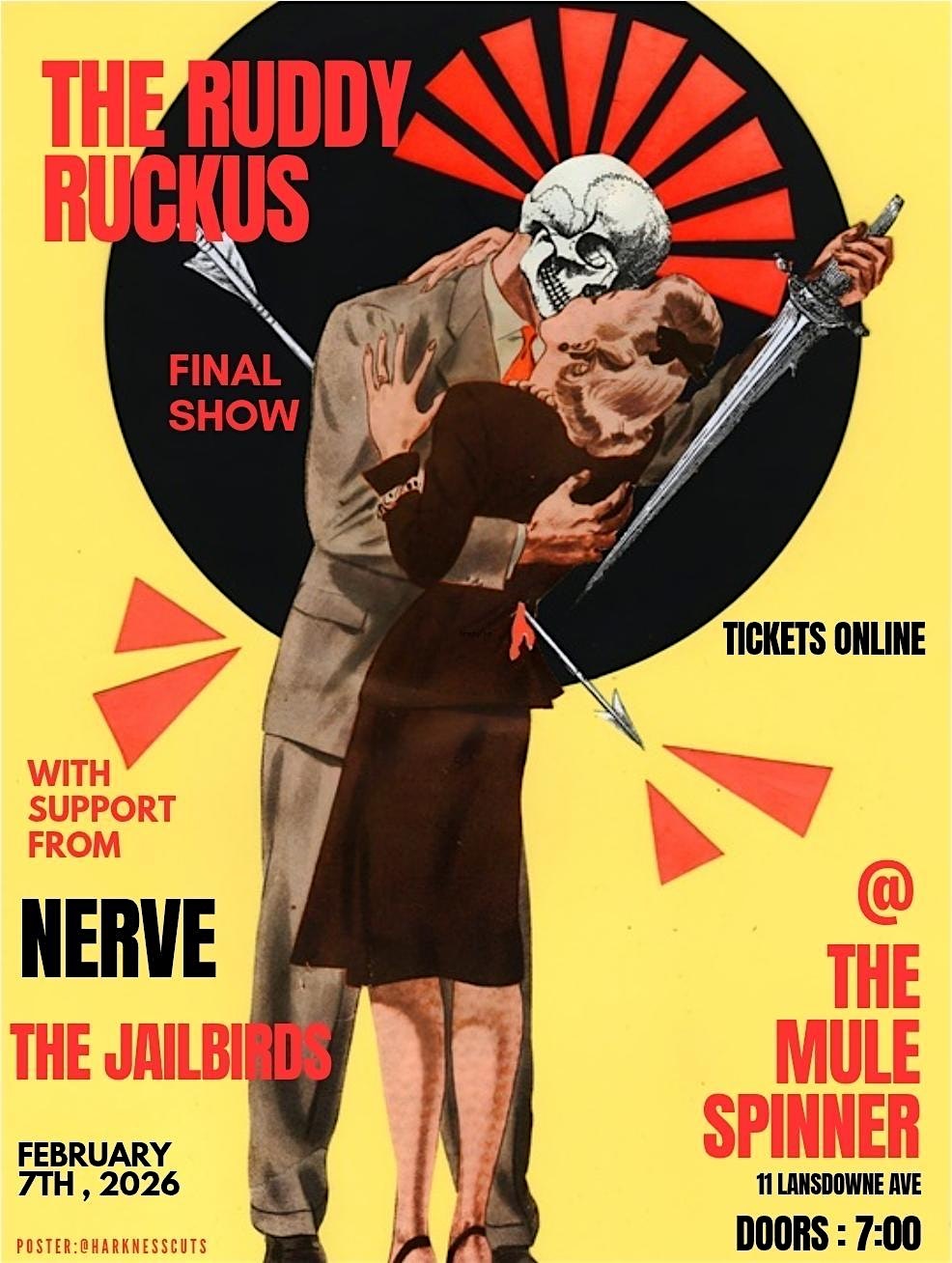 THE RUDDY RUCKUS LIVE @ THE MULE SPINNER // FINAL SHOW