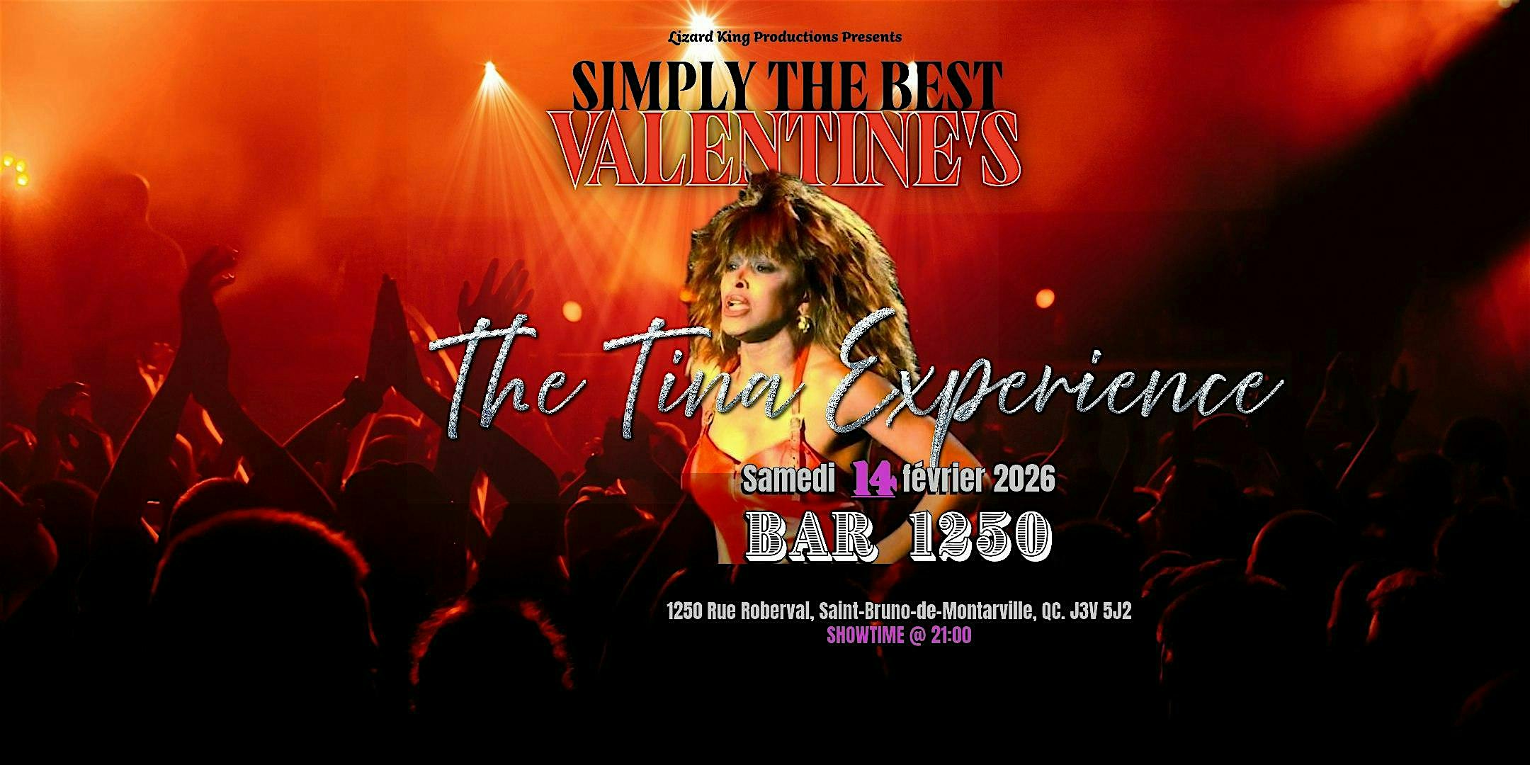 The Tina Experience - Simply The Best Valentine's Concert