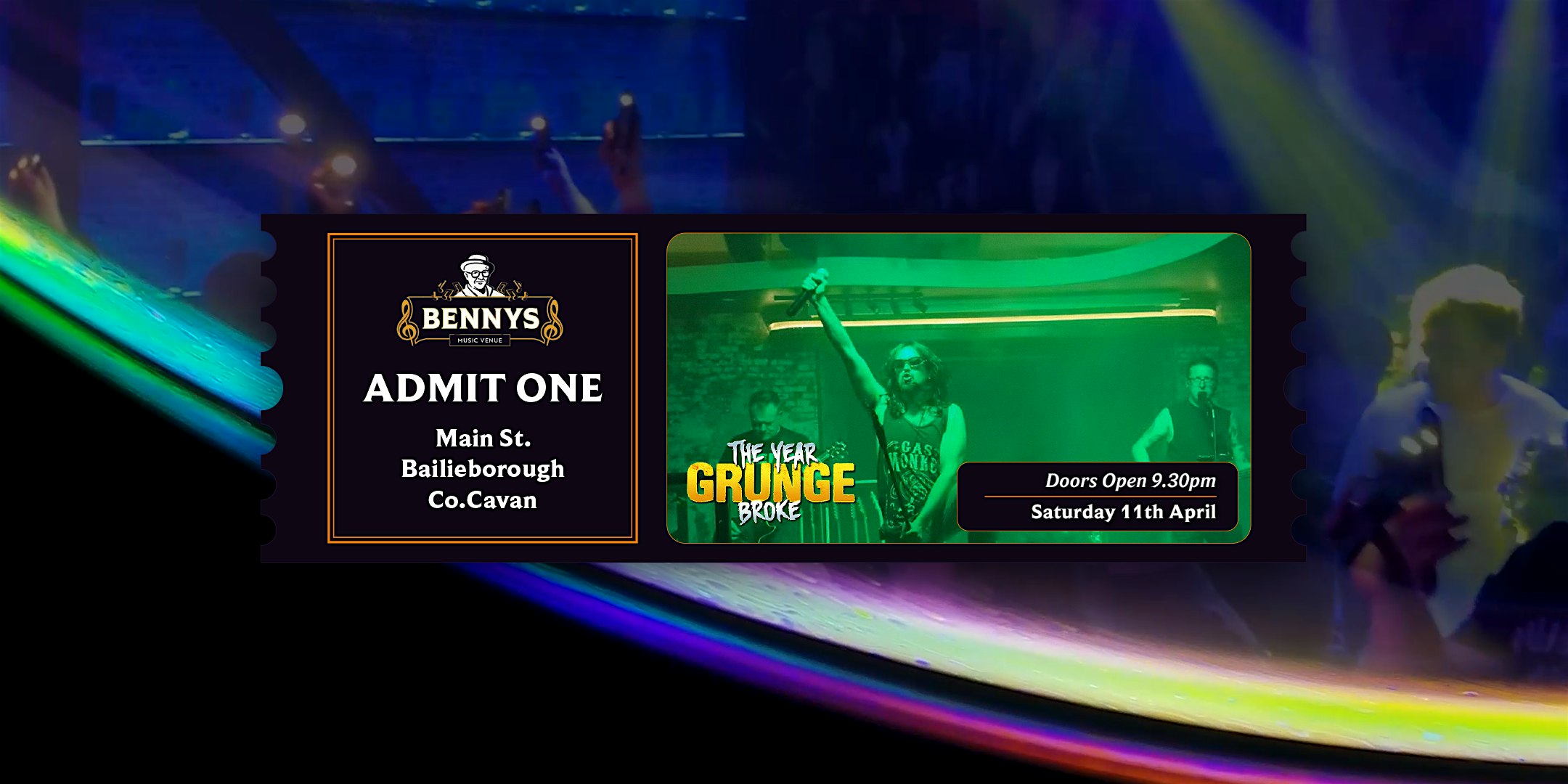 The Year Grunge Broke at Bennys Music Venue