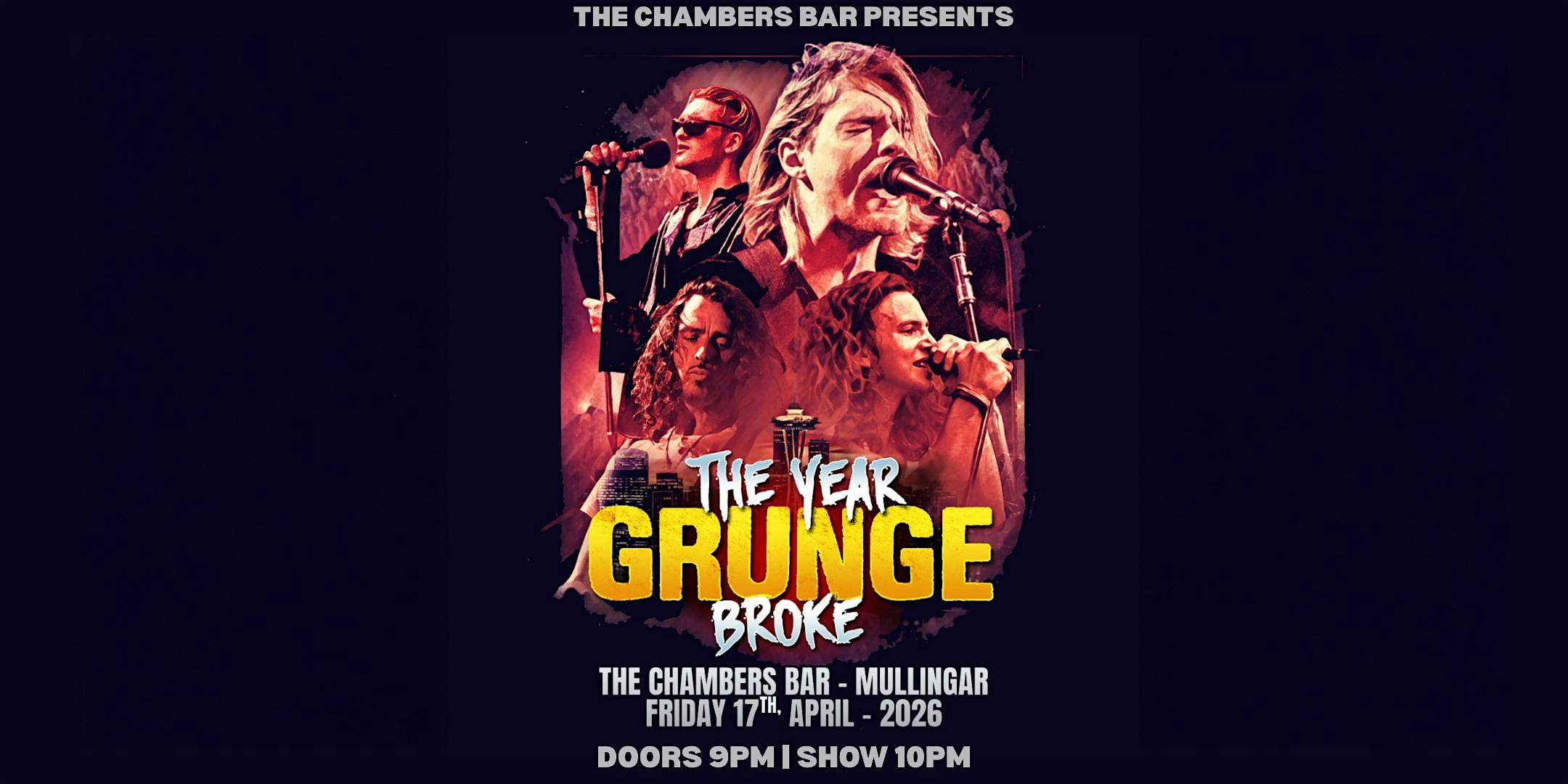 The Year That Grunge Broke - Live at The Chambers Bar!