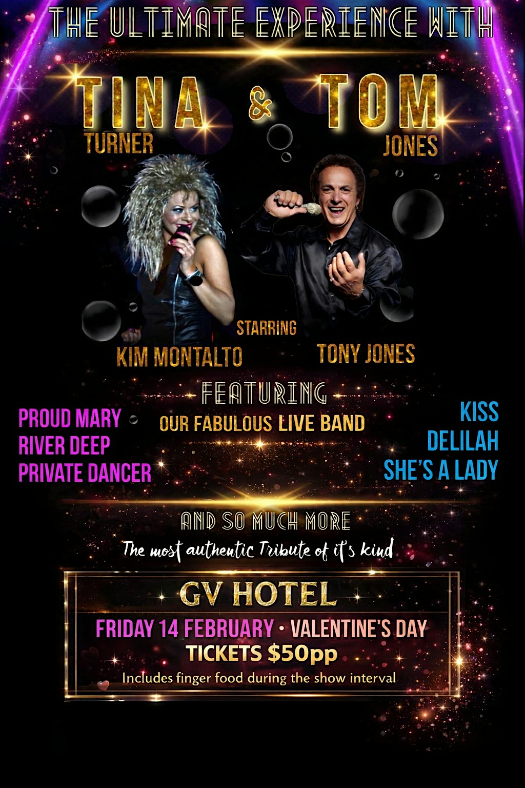 Tina Turner and Tom Jones Tribute Show