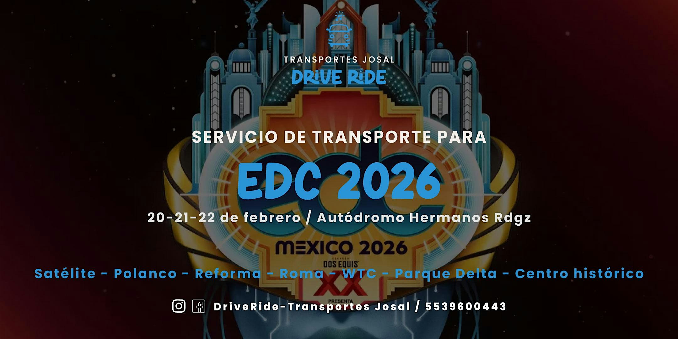 Transporte para EDC (20-21-22 de febrero / Autódromo Hnos Rdz)