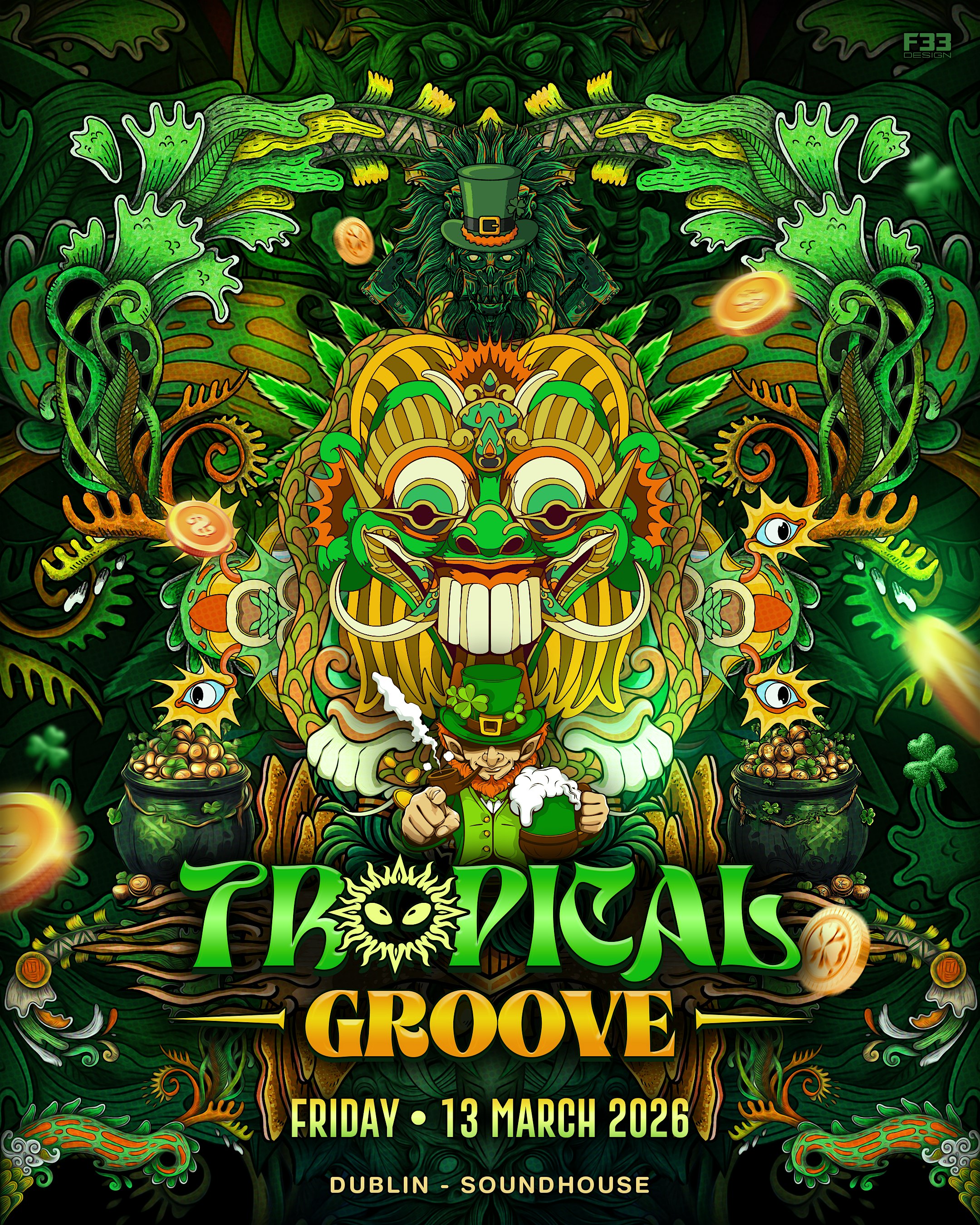 Tropical Groove: Pre- St Patrick` s Day