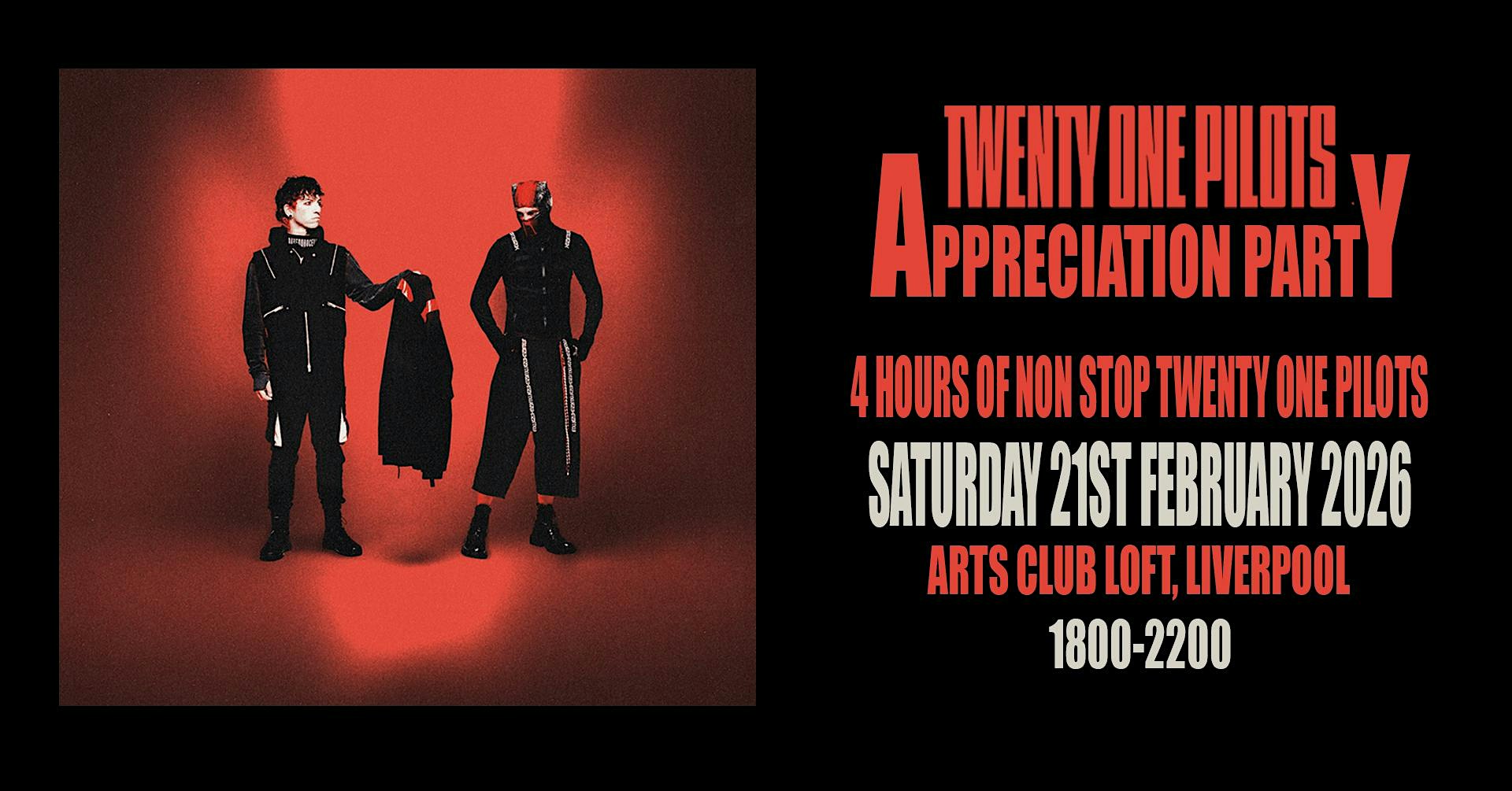Twenty One Pilots Appreciation Party (Liverpool)