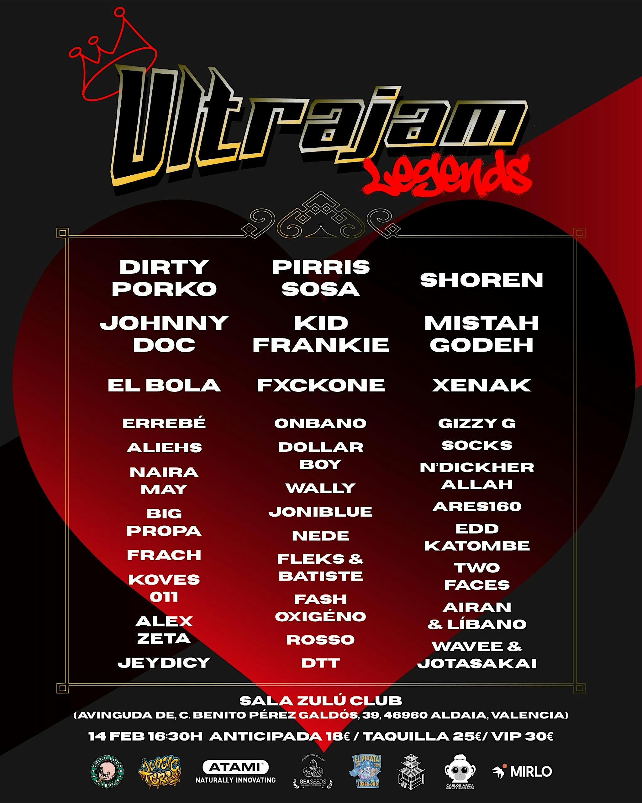 UltraJam LEGENDS – Hip Hop / Rap