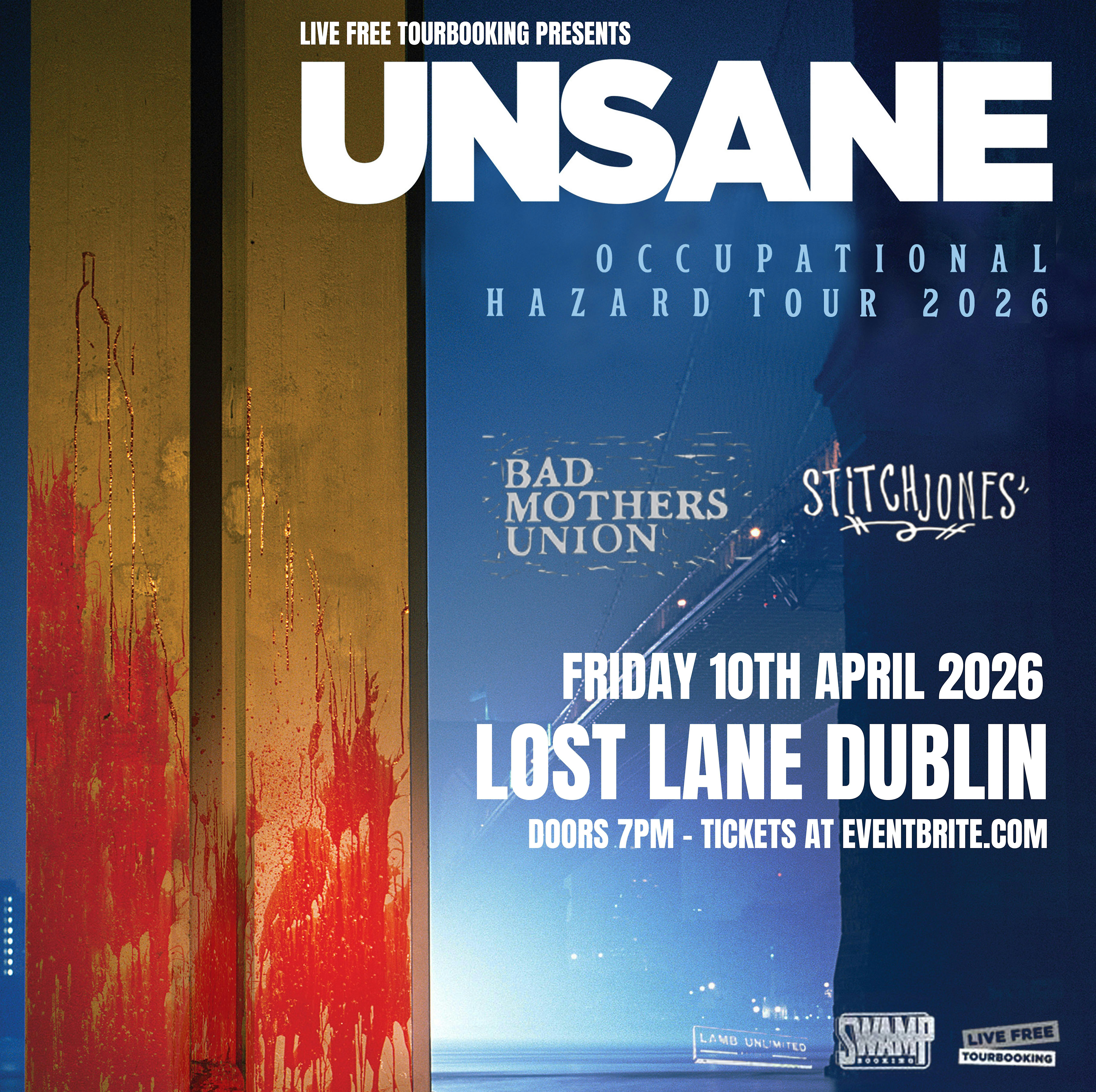 Unsane at Lost Lane 10/4/26