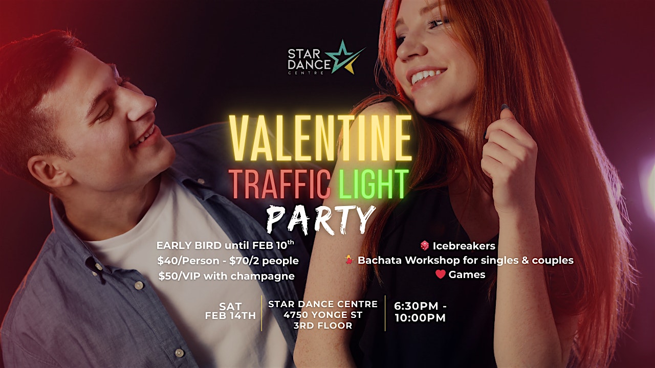 Valentine’s Day Party Toronto 2026 – Singles & Couple Toronto Bachata Party