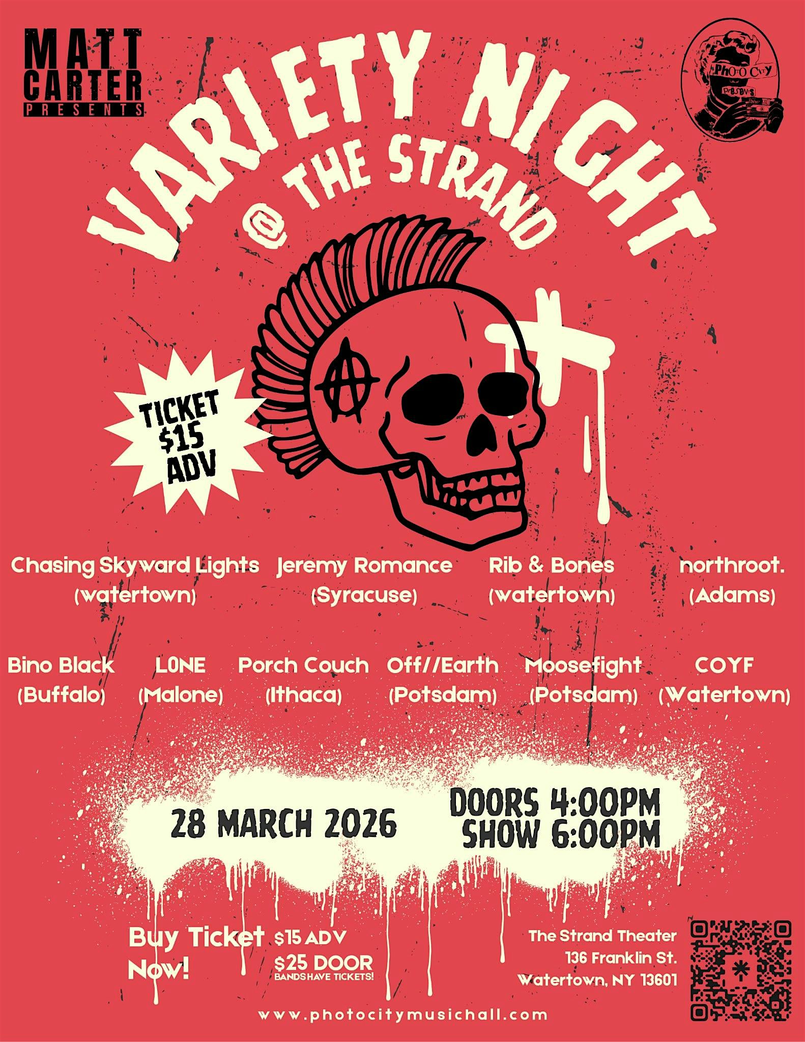 Variety Night @ The Strand