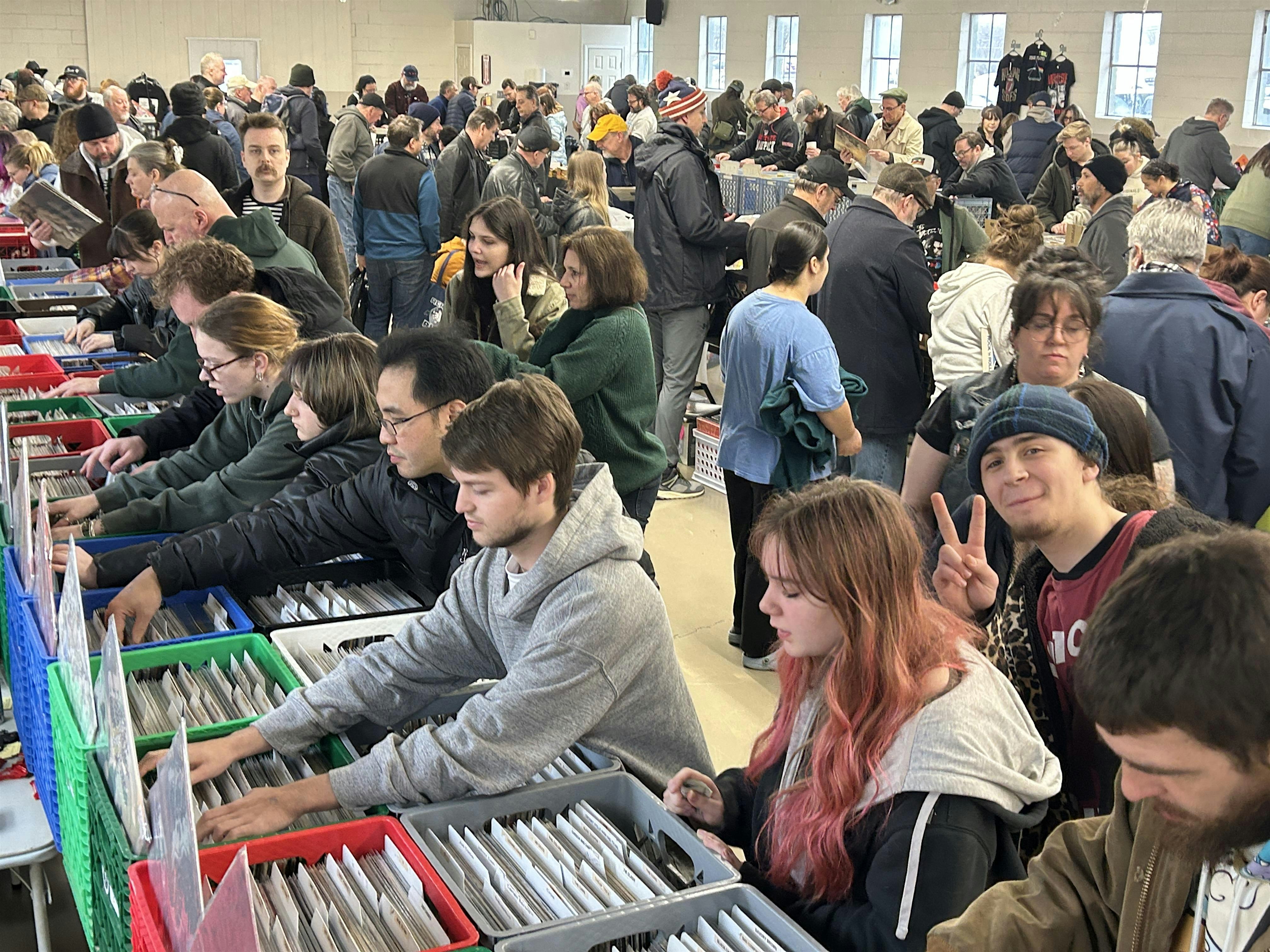 VINYL RECORD HEAVEN! The Saratoga Record Riot RETURNS! Sun Feb 22nd