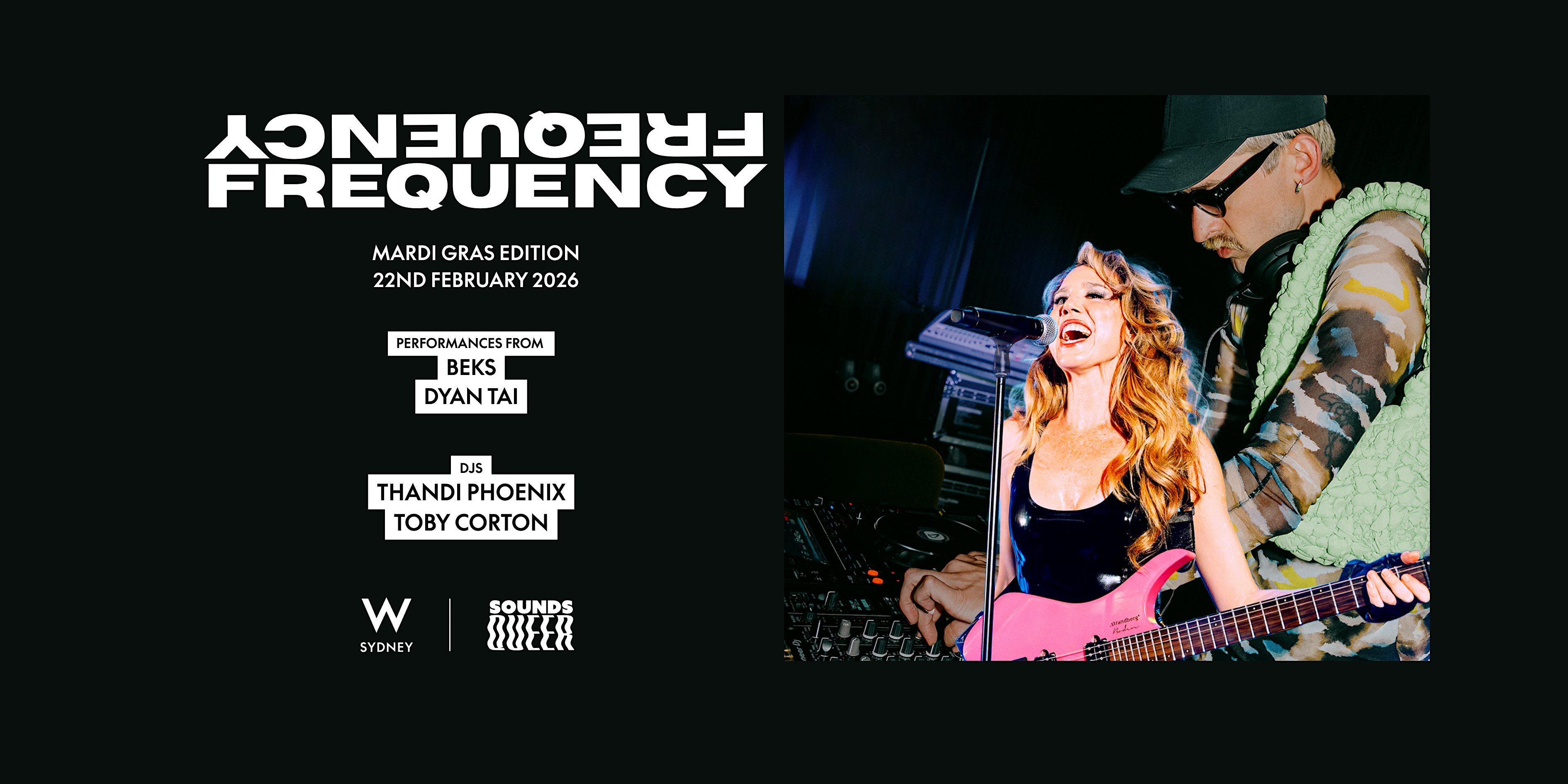 W Sydney FREQUENCY x Sounds Queer: Mardi Gras Edition